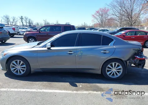 2015 Infiniti Q50 Premium from USA, damaged, VIN JN1BV7AR7FM410539
